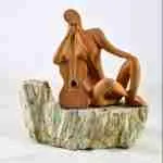 Scultura modellata di argilla di maria pignatelli