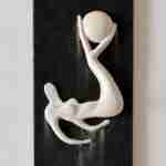 Scultura modellata di argilla di maria pignatelli