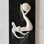 Scultura modellata di argilla di maria pignatelli