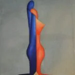 Scultura modellata di argilla di maria pignatelli