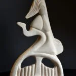 Scultura modellata di argilla di maria pignatelli